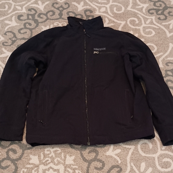 Marmot Other - Marmot Men's Black Full-Zip Softshell Performance Jacket